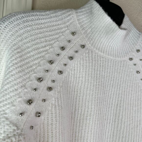 NWT Women's Liz Claiborne Long Sleeve With Rhinestones Sweater Size PXXL #593 - Picture 6 of 12